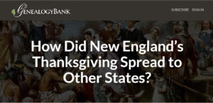 New England Thanksgiving
