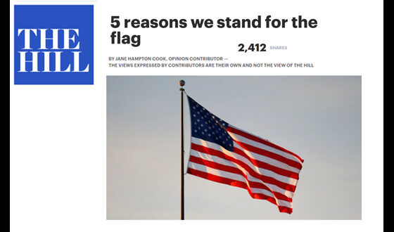 Why We Stand for the Flag