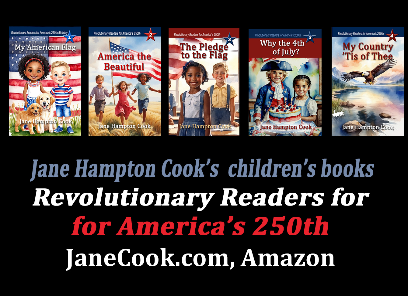 Jane's book series Revolutionary Readers for America's 250th