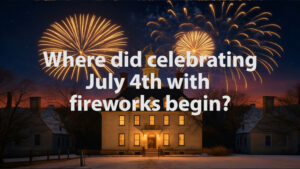 Fireworks in Williamsburg