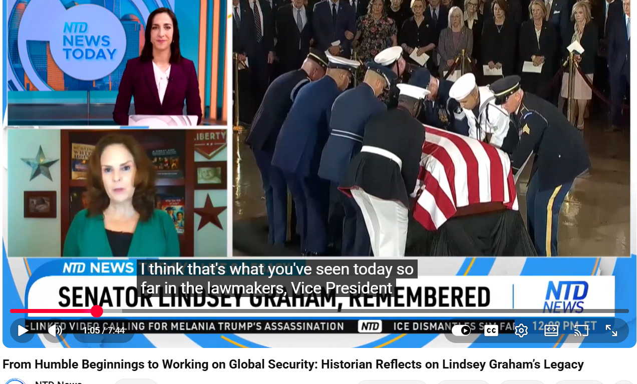 Sen. Lindsesy Graham Funeral