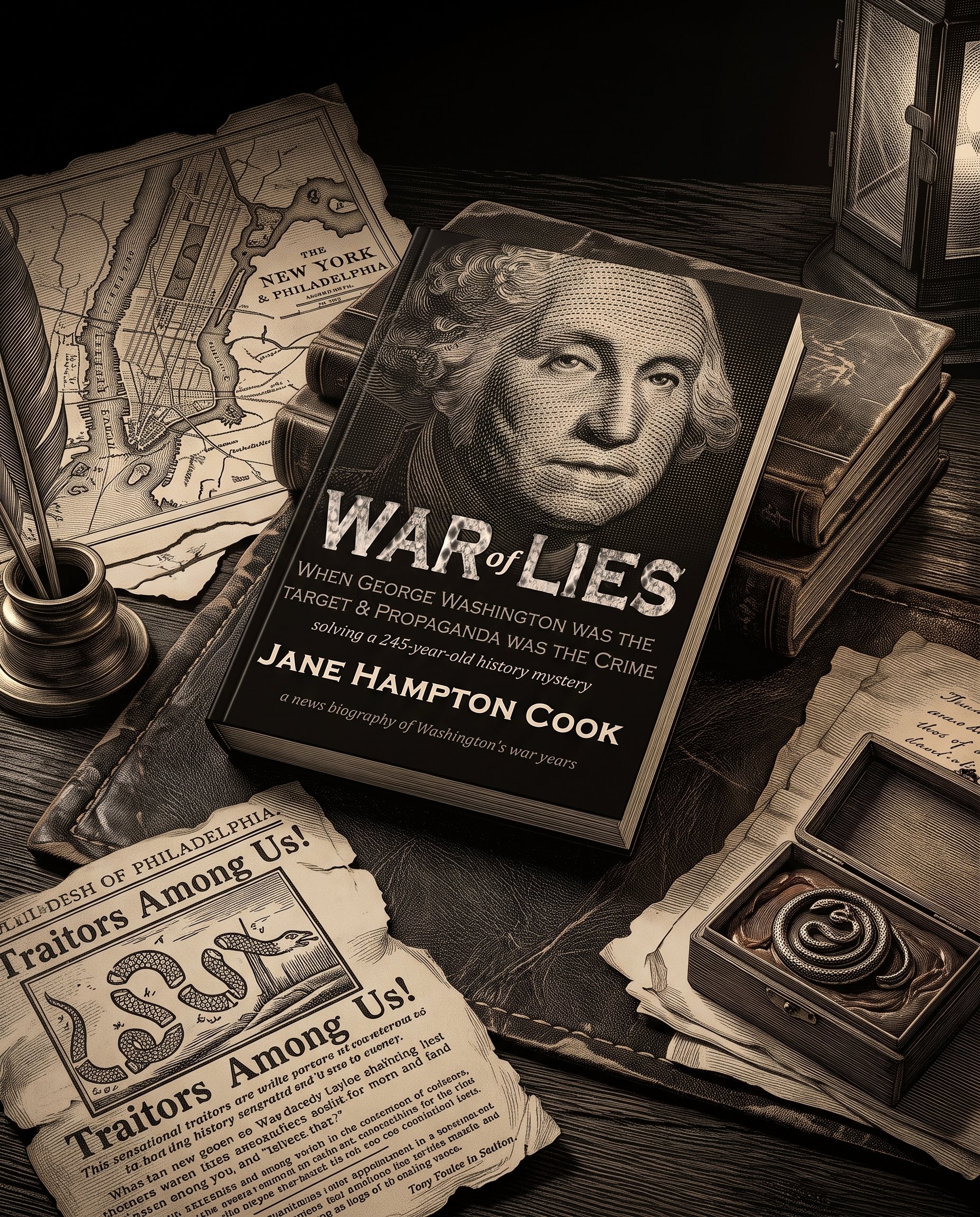 Book Display for War of Lies