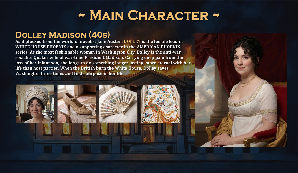 Dolley Madison character arc