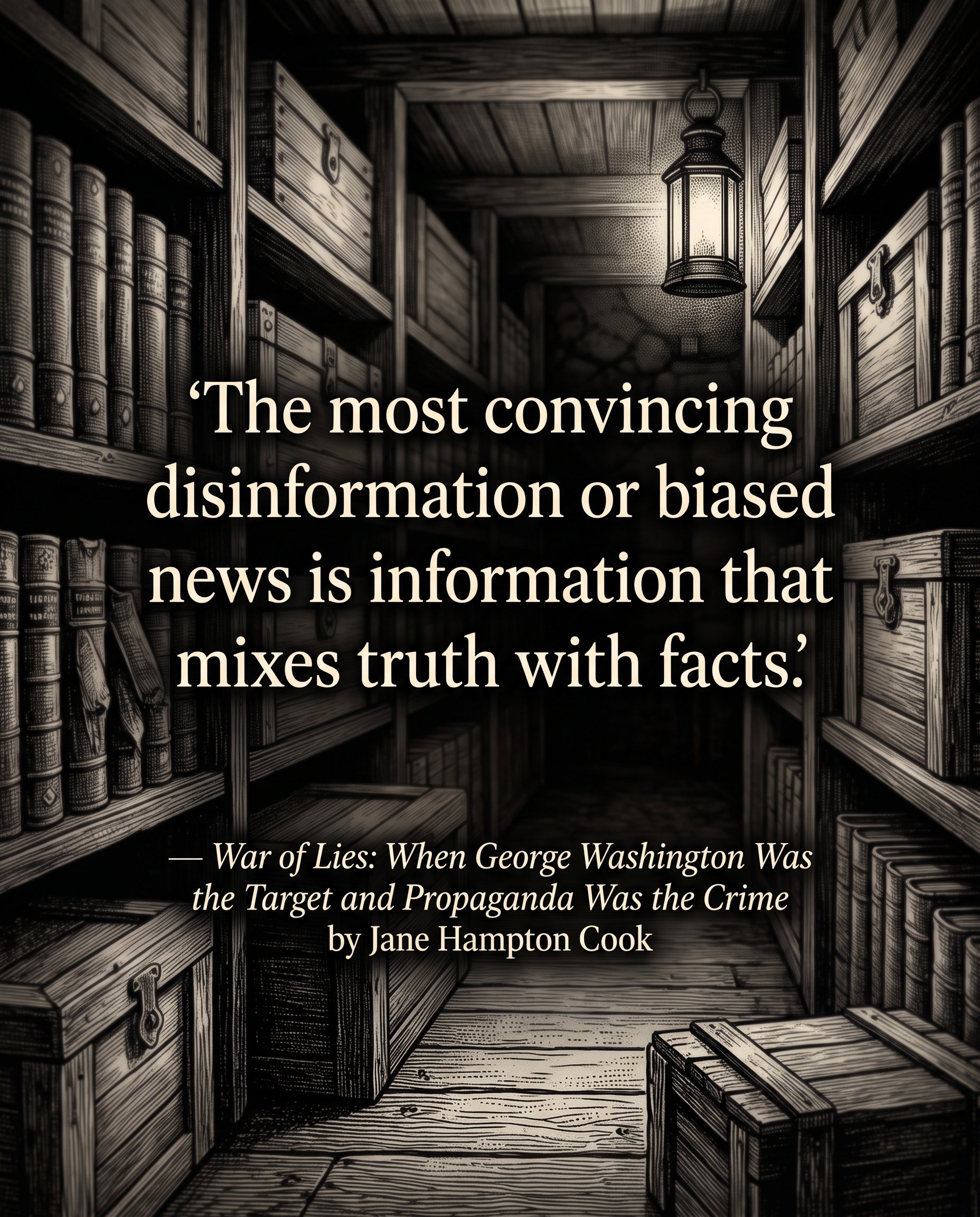 The most convincing disinformation or biased news is information that mixes truth with facts.